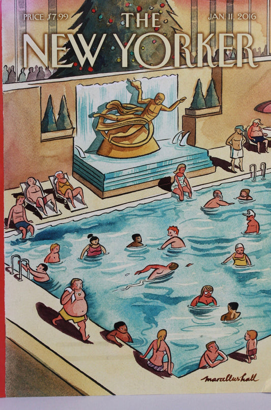 The NEW YORKER cover only -  January 11, 2016