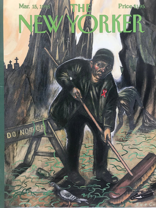 RARE - March 15, 1993 - The NEW YORKER - cover only
