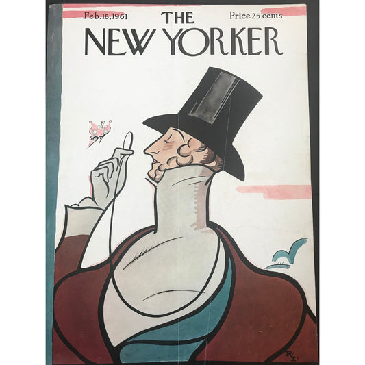 The NEW YORKER Magazine cover - February 18, 1961