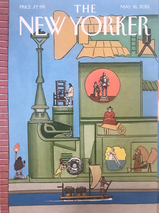 The NEW YORKER Magazine original cover - May 18, 2015
