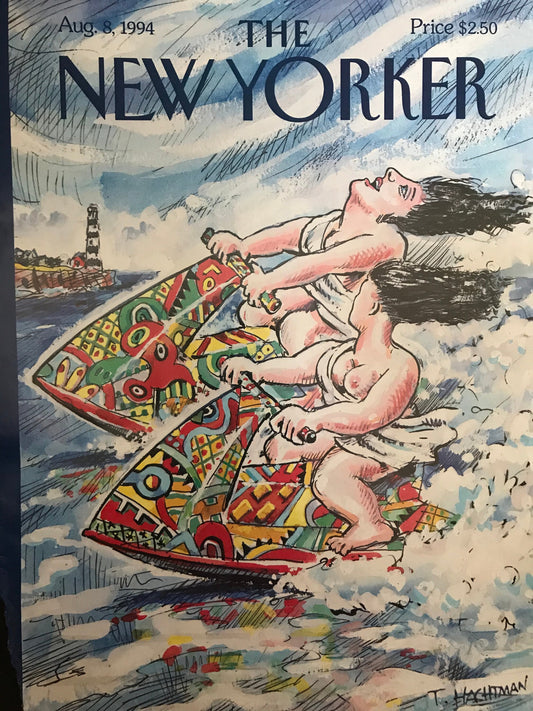 The NEW YORKER cover only - August 8, 1994 - jet skis, jet skiing