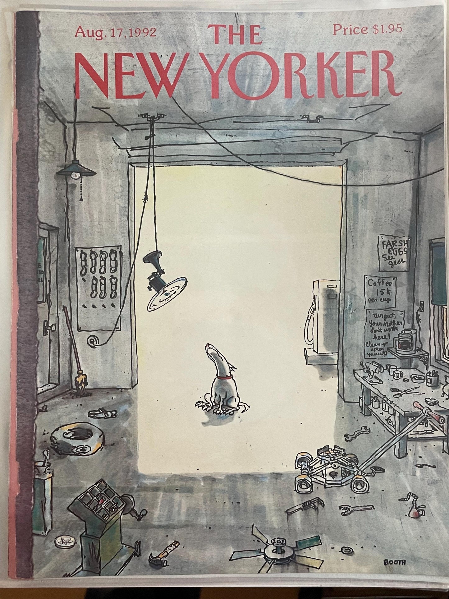 NEW YORKER Magazine cover - August 17, 1992