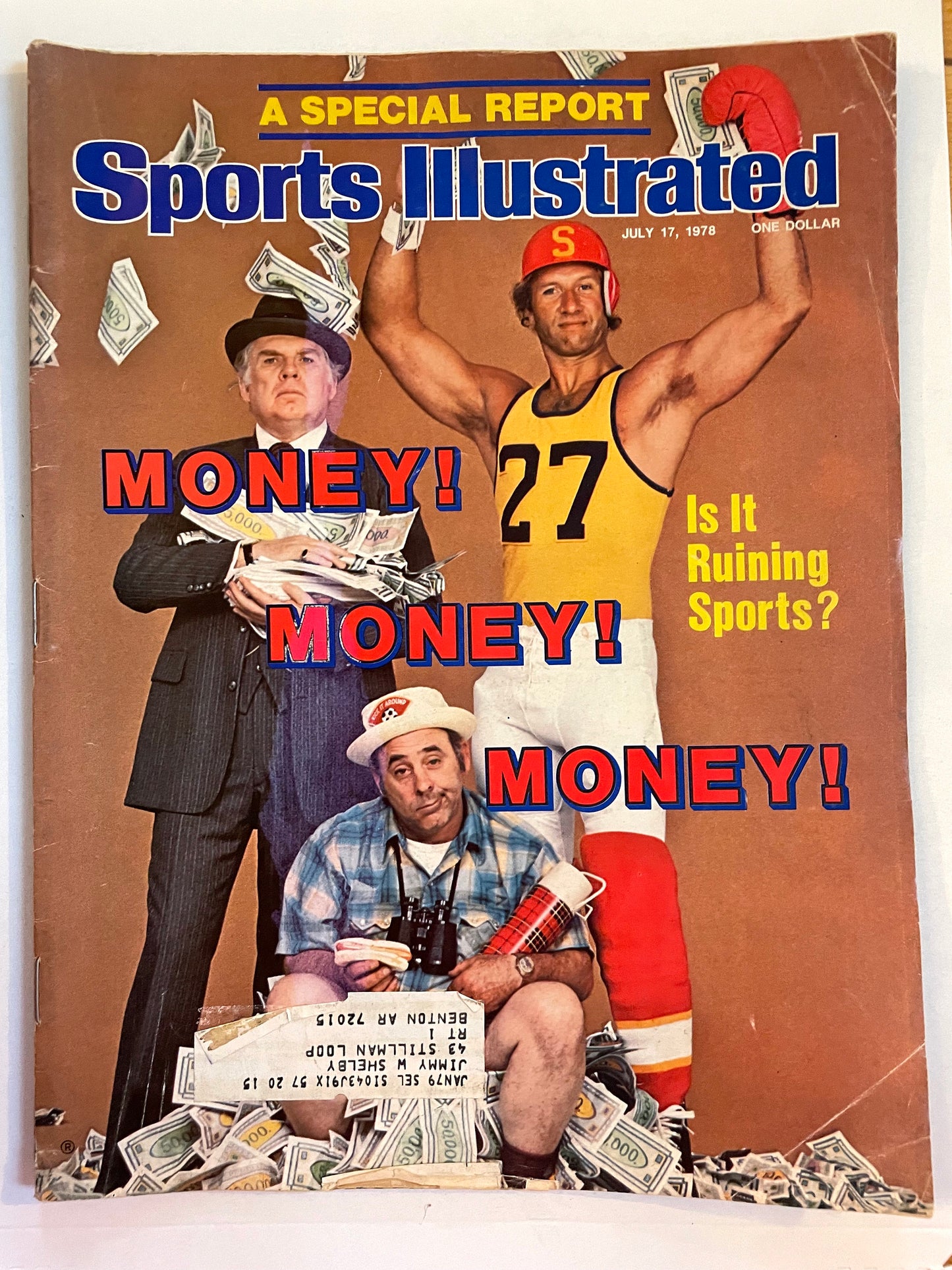 Sports Illustrated Magazine complete issue - July 17, 1978 - MONEY! MONEY! MONEY! Special Report Edition