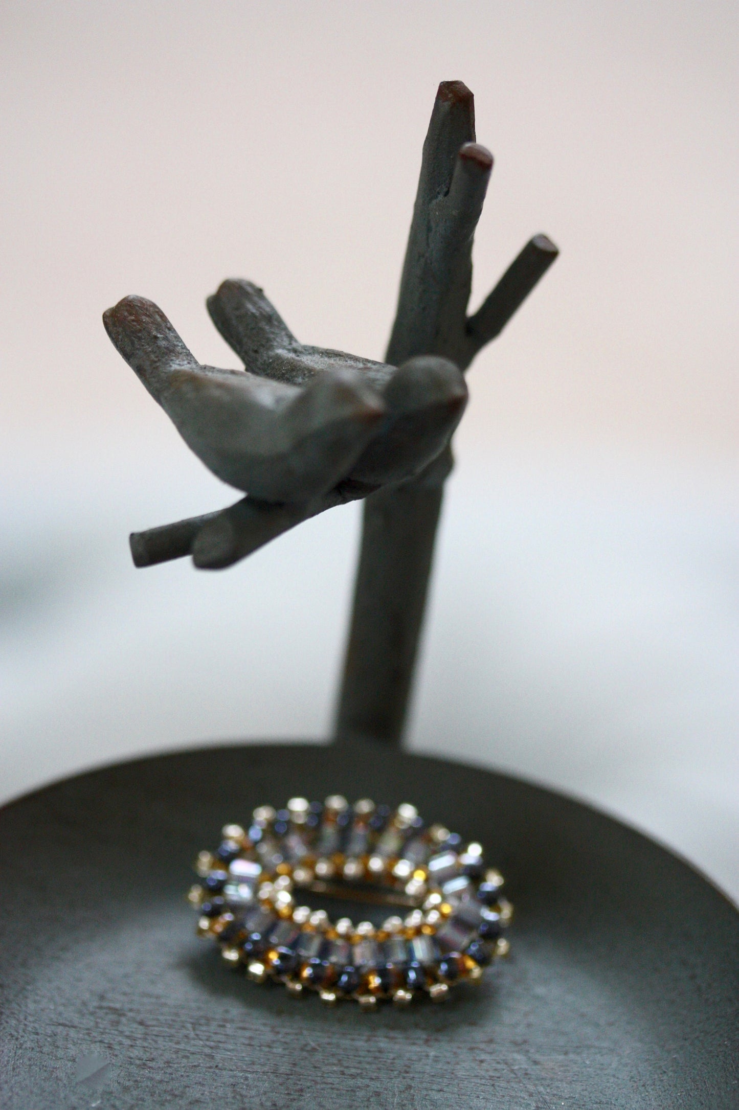 Tiny little 1-inch beadwork lapel pin