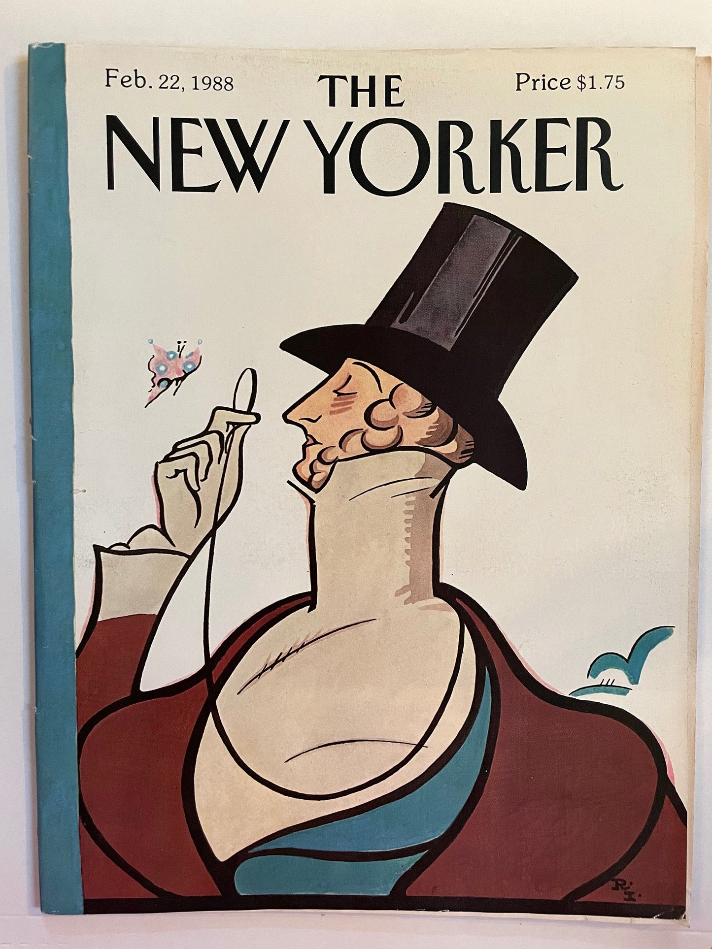 February 22, 1988 - COMPLETE ISSUE of The New Yorker Magazine