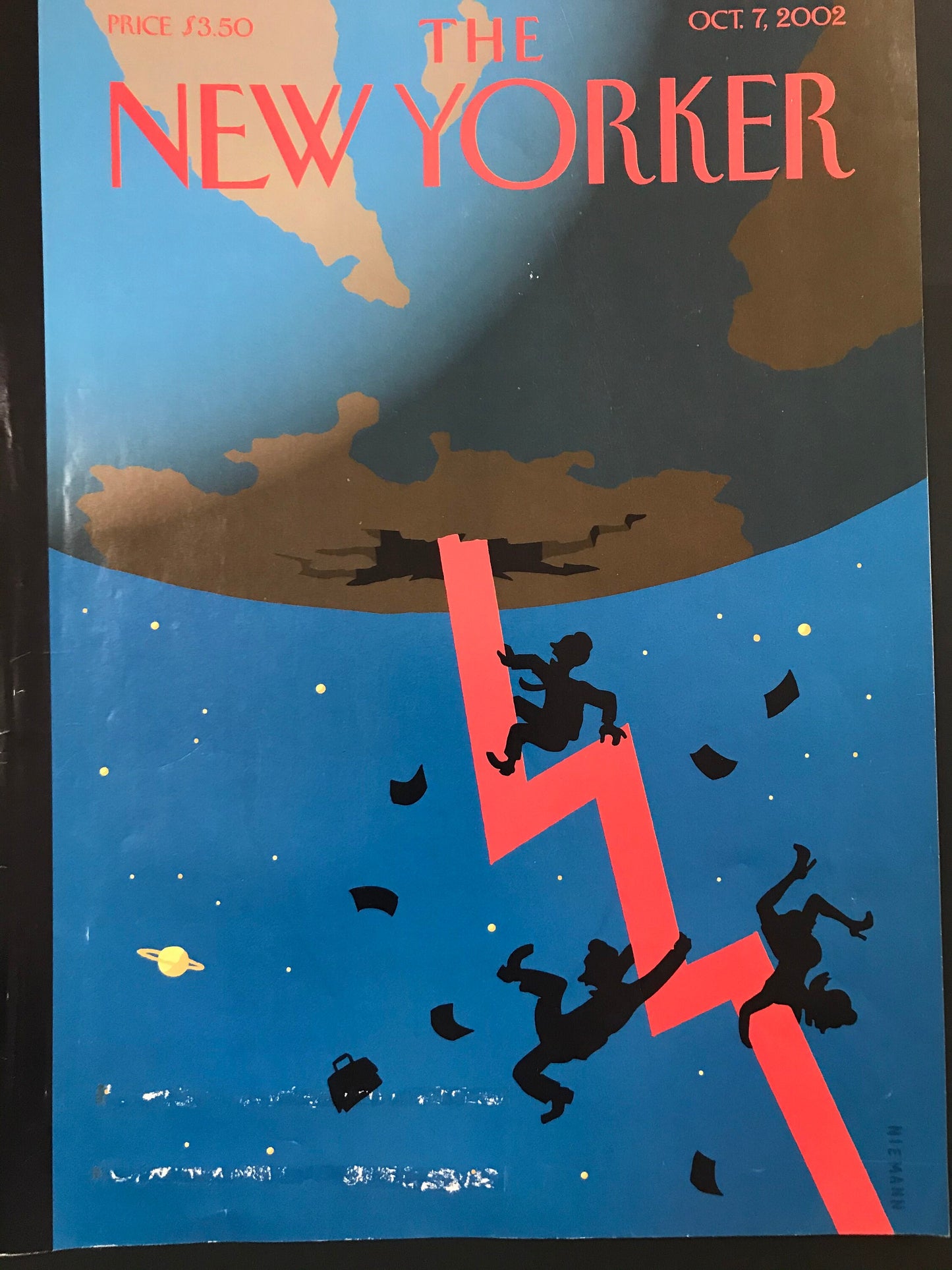 October 7, 2002 - The NEW YORKER Magazine original cover