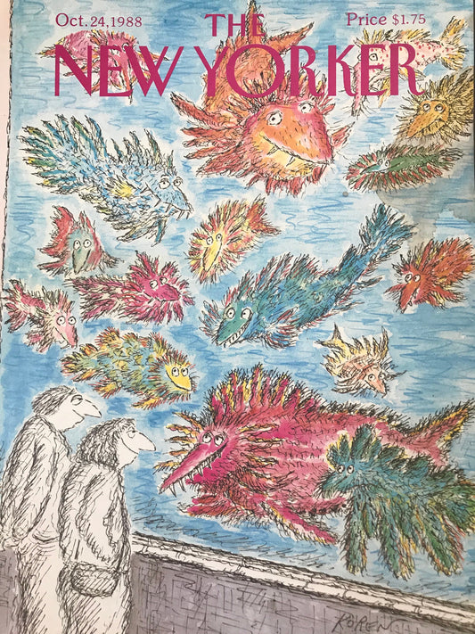 The NEW YORKER cover only - October 24, 1988 - Koren