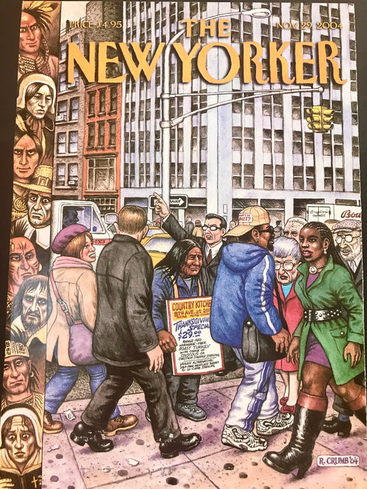 The NEW YORKER magazine cover only -  November 29, 2004