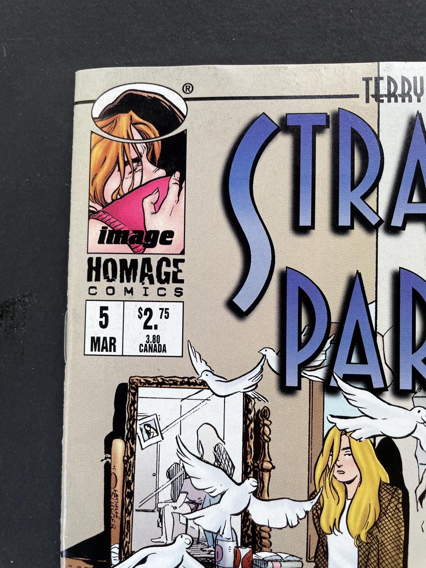 Strangers in Paradise #5 | Terry Moore | March 4, 1994 Indie Comic | Abstract Studio Romance Drama