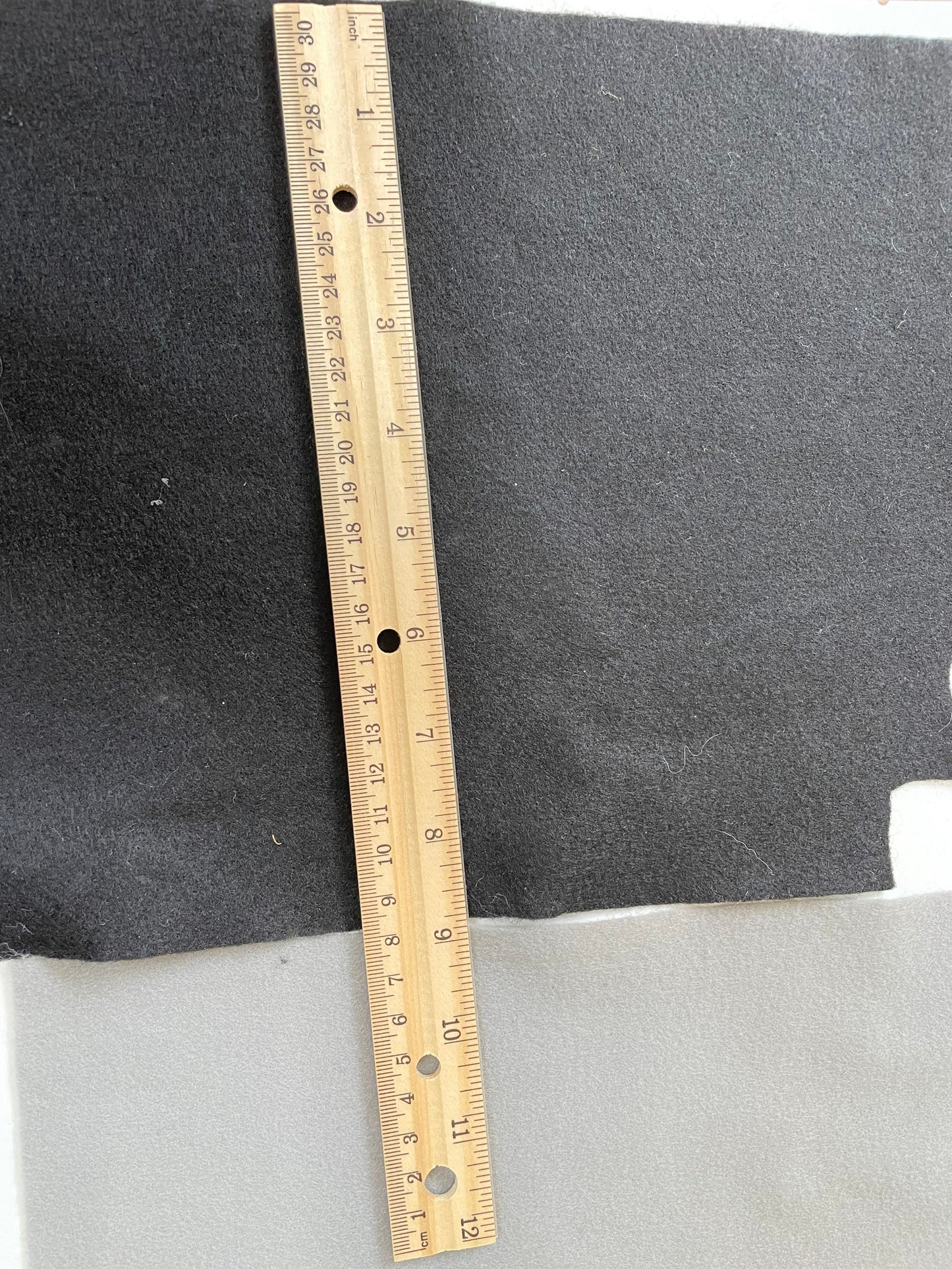 Lot of vintage fabric remnants - reds and blacks, plain and floral