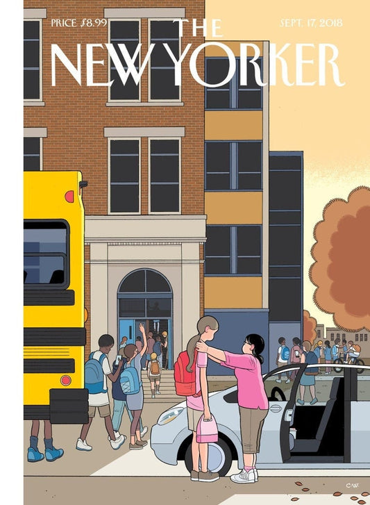The New Yorker Magazine original cover - September 17, 2018