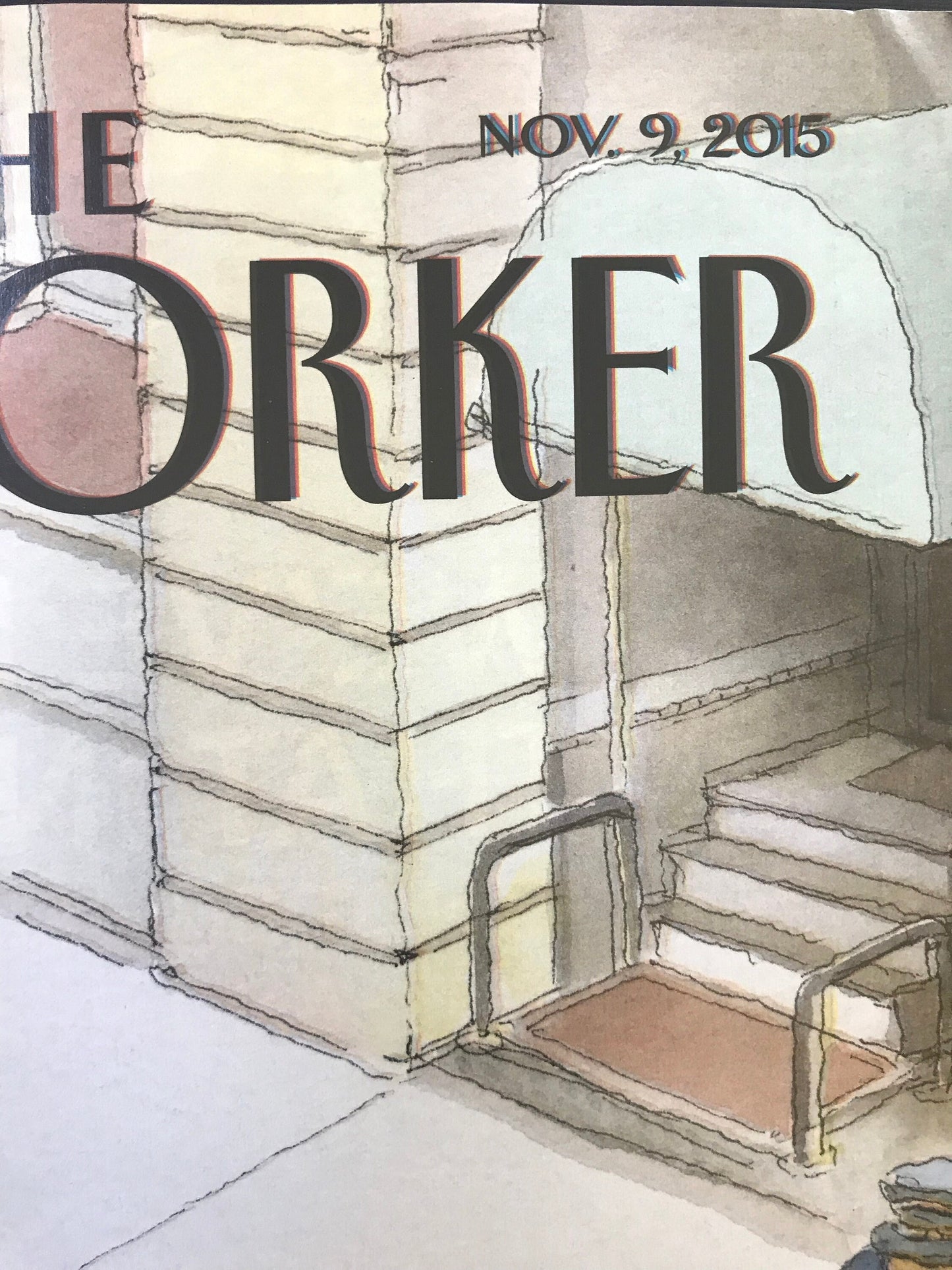 November 9, 2015  - Your choice: cover only OR complete issue  of The New Yorker Magazine