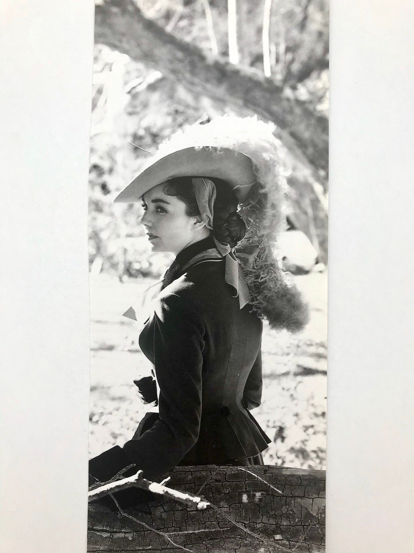 Old Hollywood Book Page Picture - 5" x 12" Ready to Frame