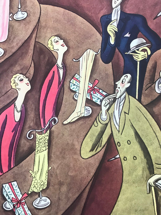 Extremely RARE - December 7, 1929 - The NEW YORKER Magazine original cover