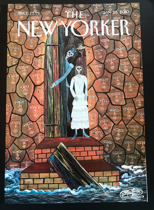 The NEW YORKER magazine cover only -  January 25, 2010