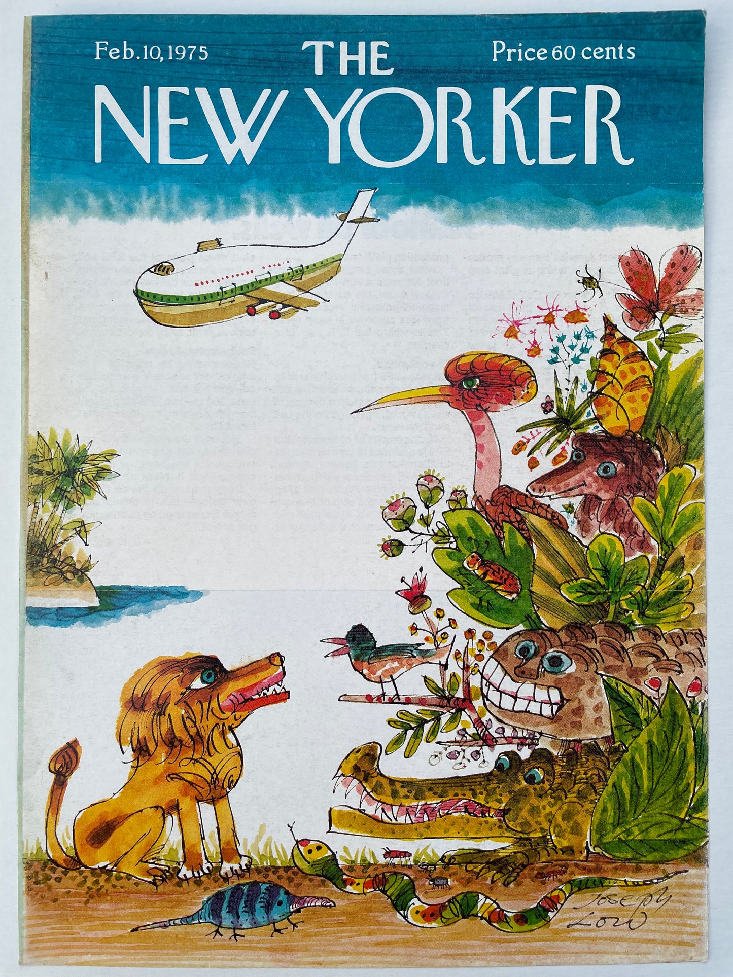 February 10, 1975 - The NEW YORKER Magazine original cover