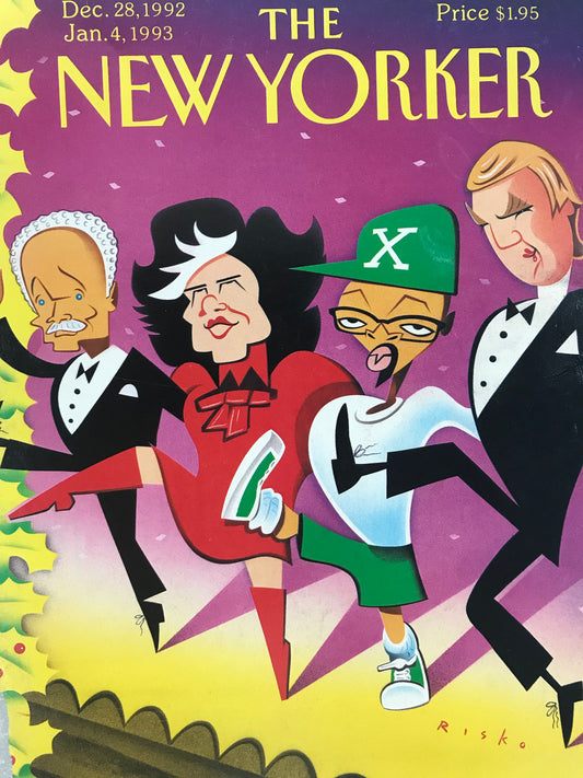 RARE - December 28, 1992 & January 4, 1993 - The NEW YORKER - cover only