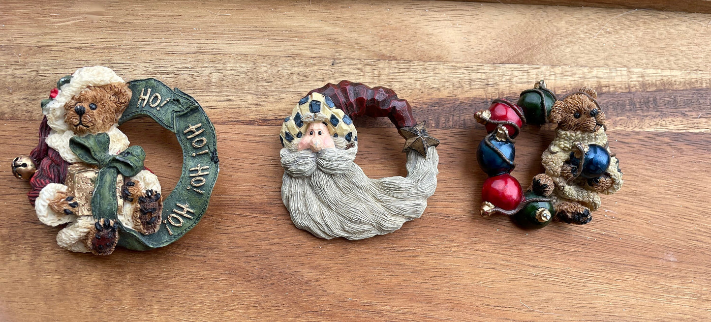 Your choice of Boyds Bears Christmas pins