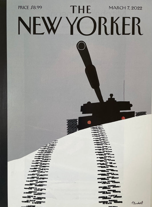 March 7, 2022 - The NEW YORKER Magazine original cover