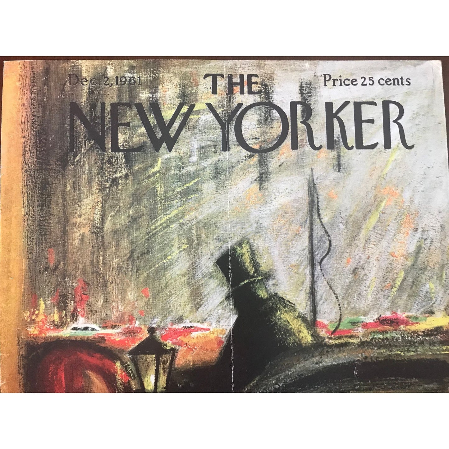 Rare - December 2, 1961 - The NEW YORKER Magazine original cover - please read description