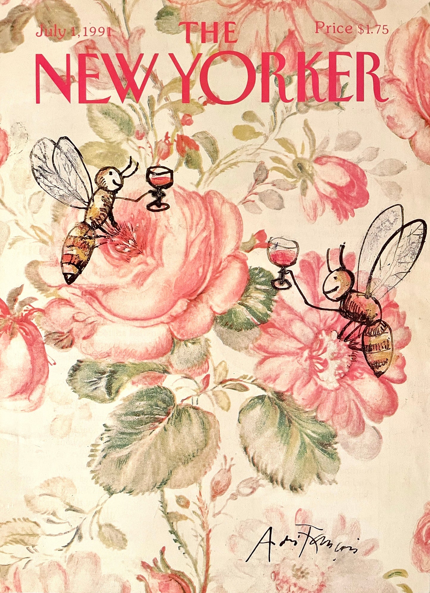 July 1, 1991 - The NEW YORKER Magazine original cover