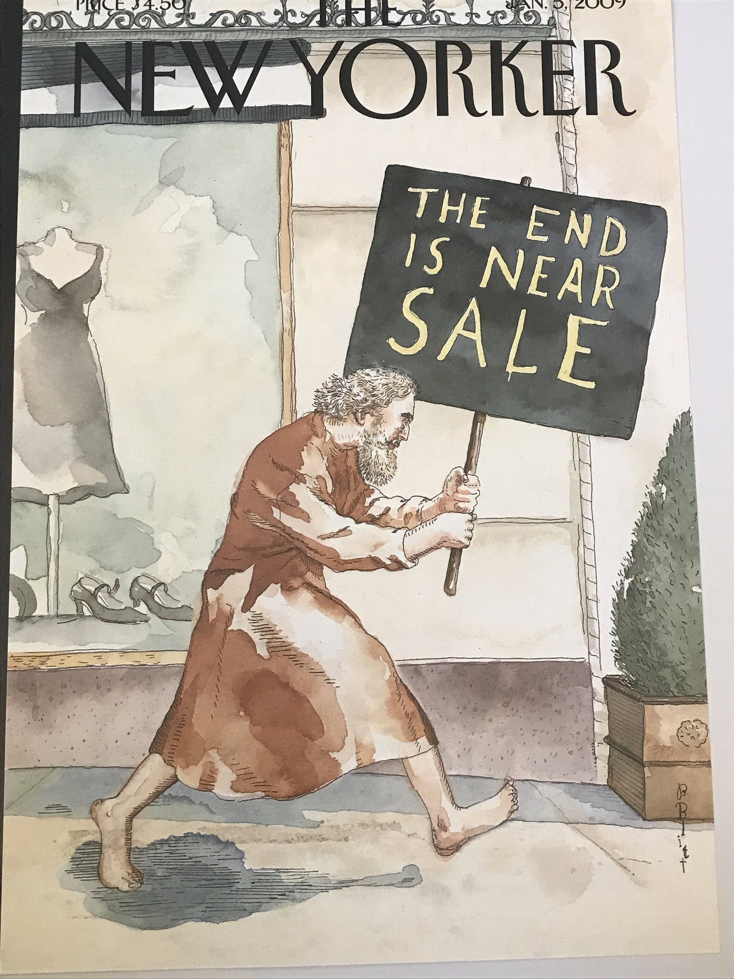 January 5, 2009 - The NEW YORKER - "The end is near sale"