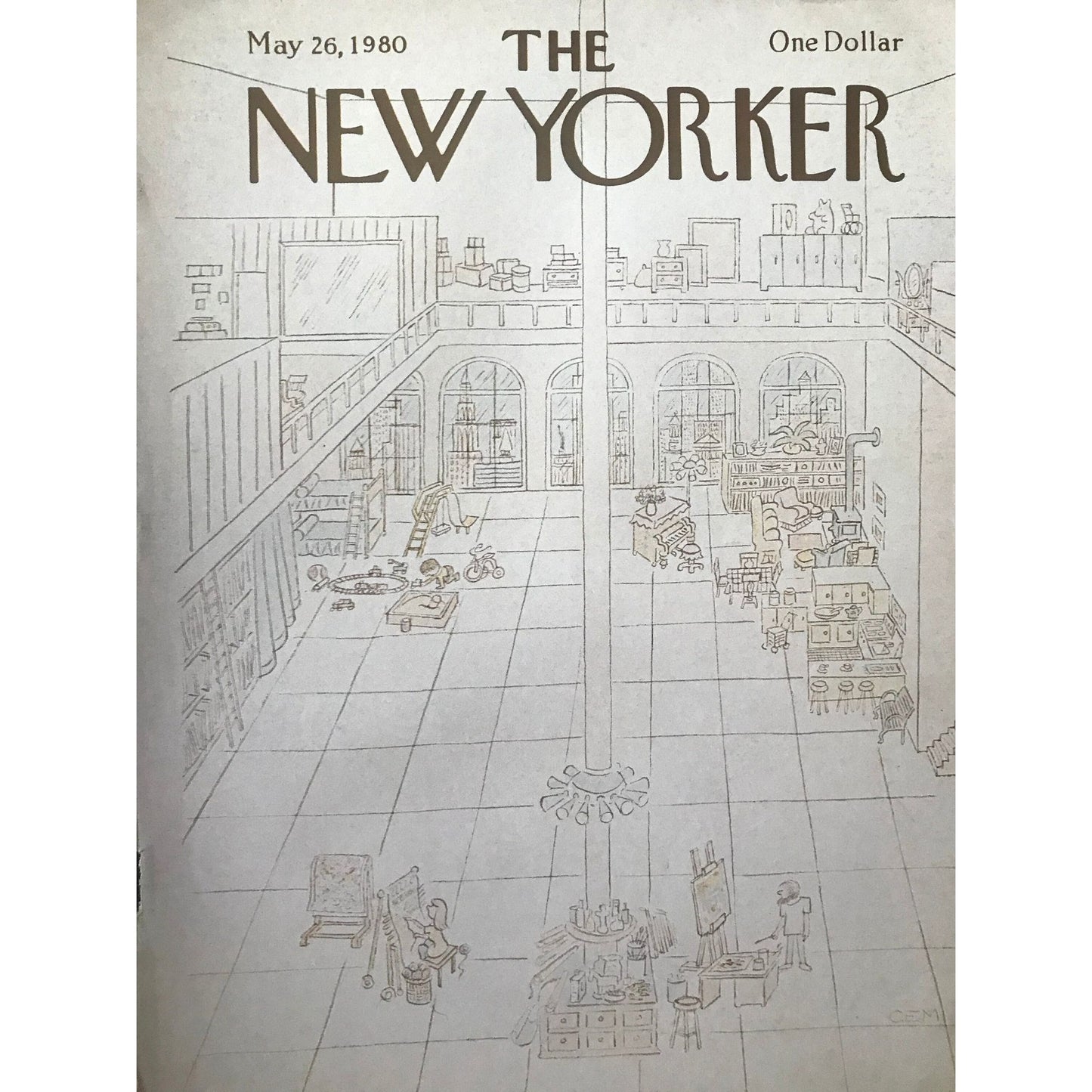 May 26, 1980 - The NEW YORKER Magazine original cover