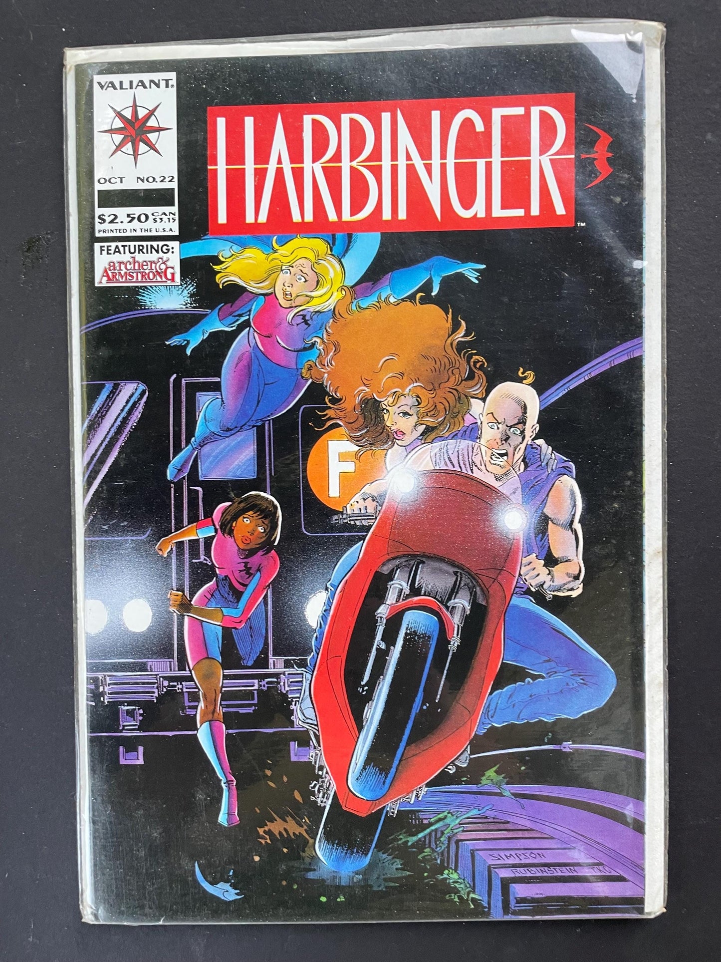 Harbinger #22 Valiant Comic | 1993 Superhero Series | Vintage 90s Comic Book