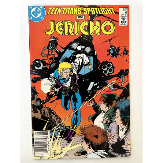 Vintage comic book - DC Comics - Teen Titans Spotlight Number 6 January 1987