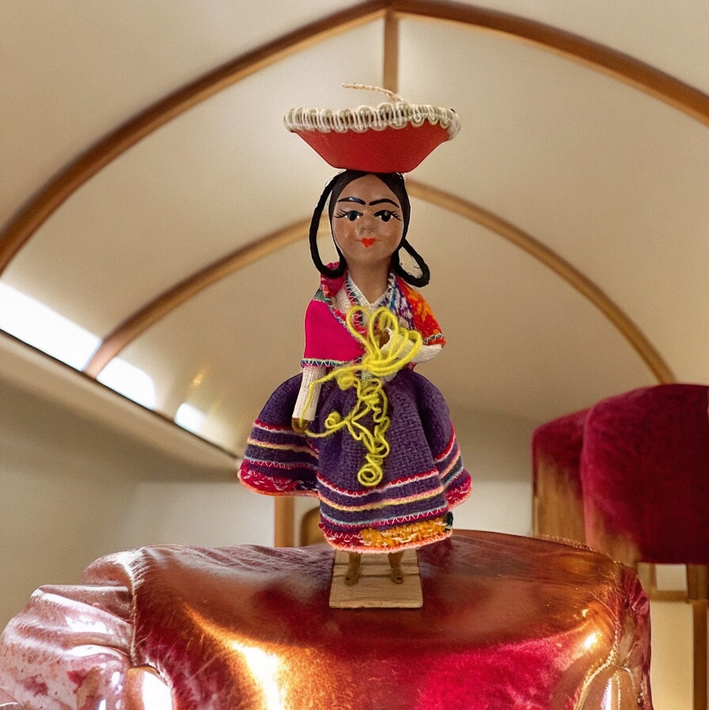 Stunning vintage collectible art Doll from Mexico