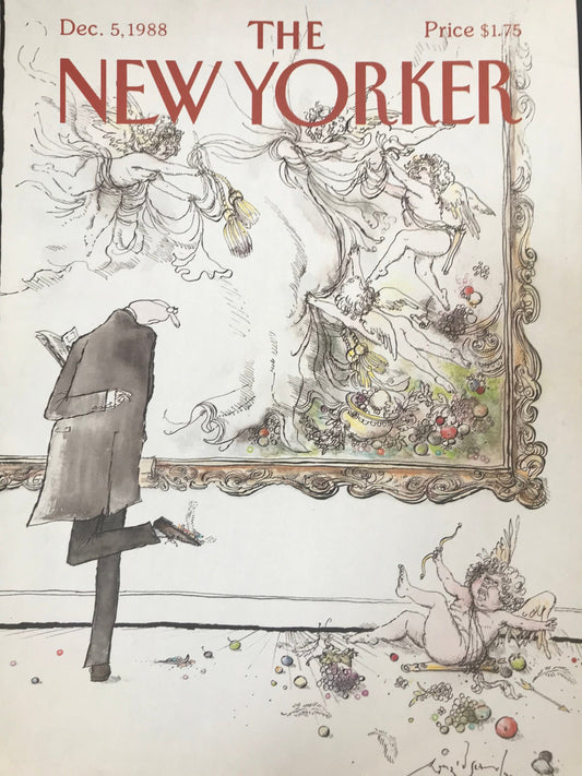 The NEW YORKER cover only - December 5, 1988