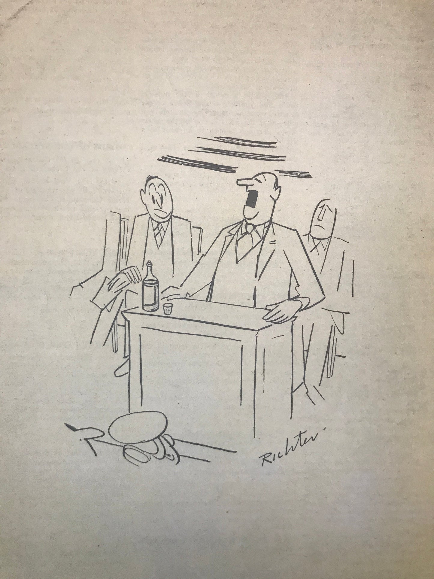 NEW YORKER Magazine - December 1, 1945 - Collectible Overseas Edition for Armed Forces Navy & Marines