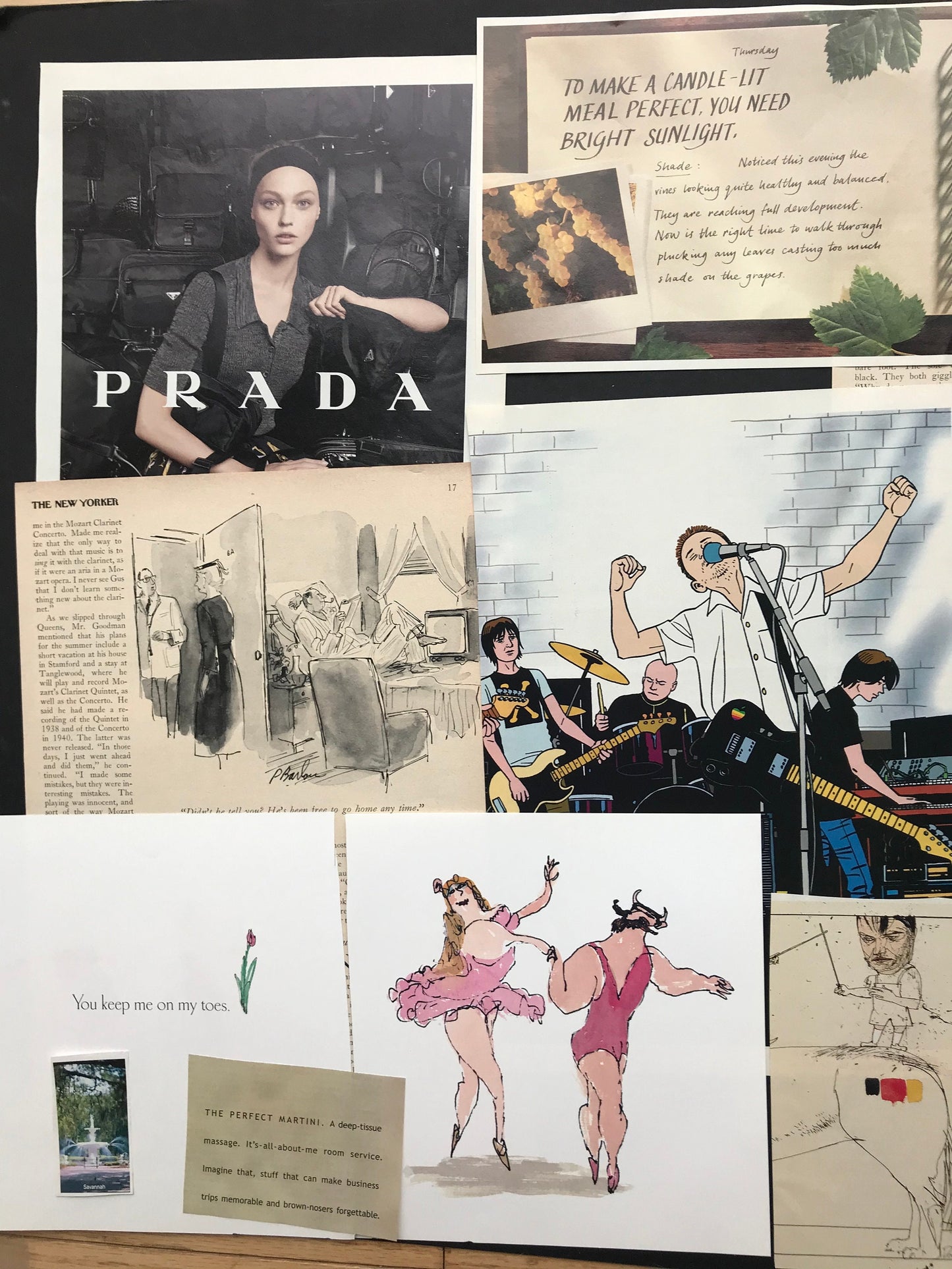 For The NEW YORKER Magazine lover - 3 dozen+ lot of cartoons, ads and art from original New Yorker magazines and books - 1950's till today