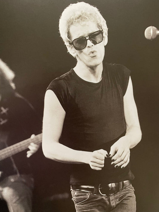 Legendary Rock 'N Roll - Lou Reed - print from vintage book - 12" x 10"