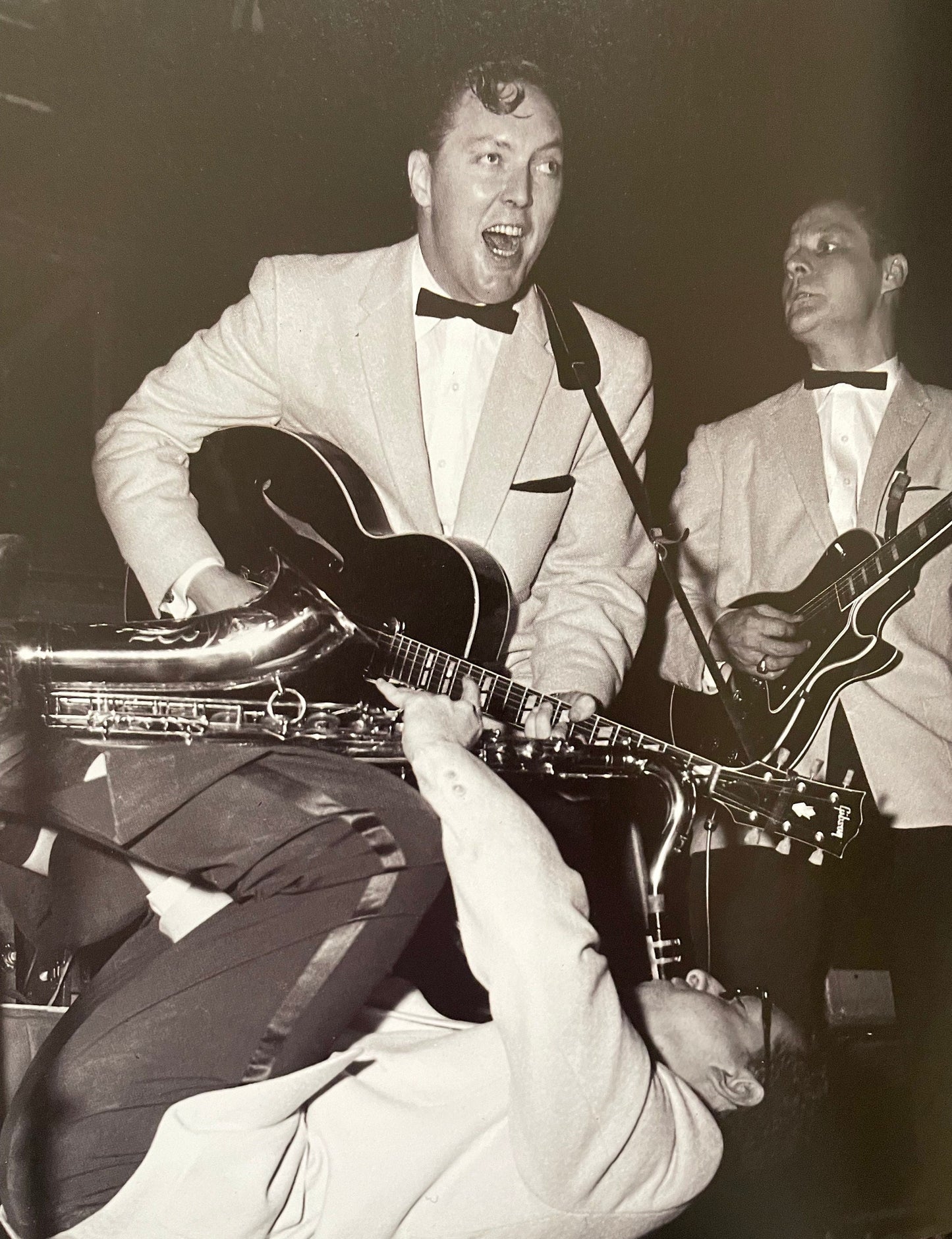 Legendary Rock 'N Roll - Bill Healy and the Comets - print from vintage book - 12" x 10"