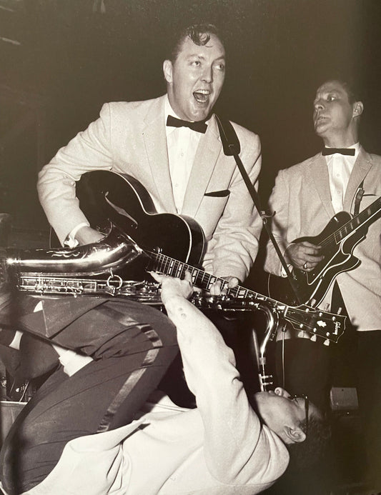 Legendary Rock 'N Roll - Bill Healy and the Comets - print from vintage book - 12" x 10"