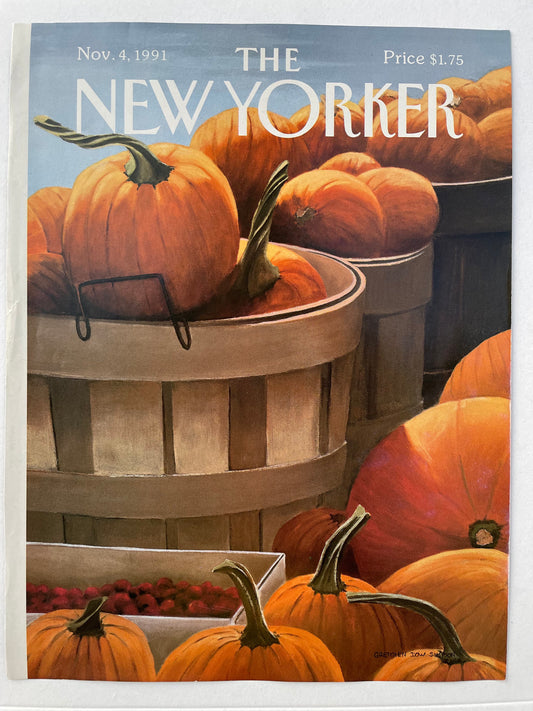 The NEW YORKER cover only - November 4, 1991
