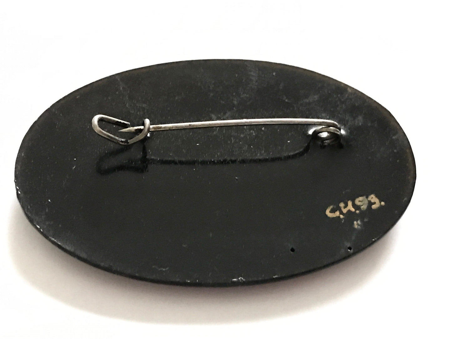 Stunning handpainted and signed VINTAGE RUSSIAN PIN