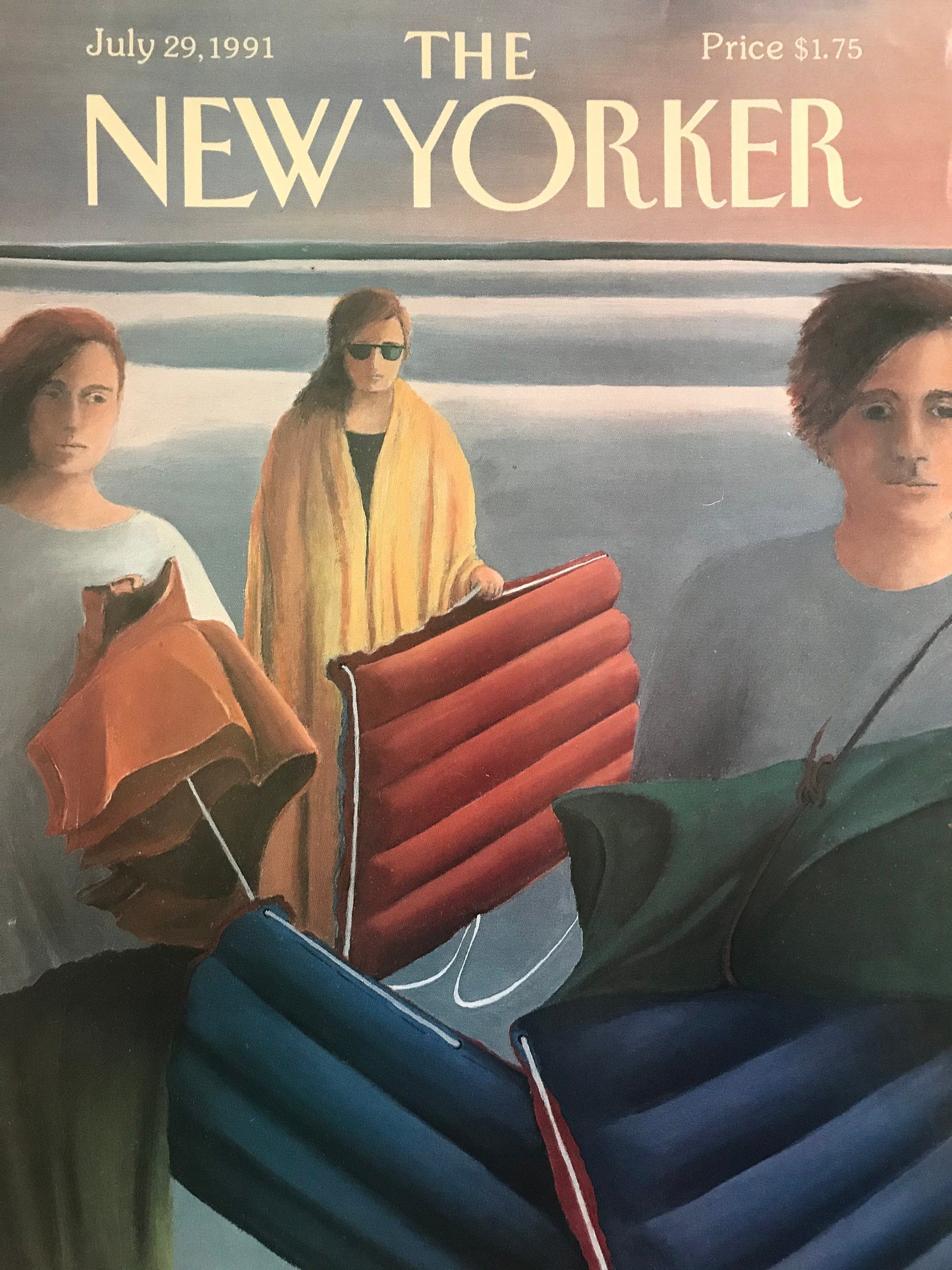 Vintage NEW YORKER Magazine original cover - July 29, 1991