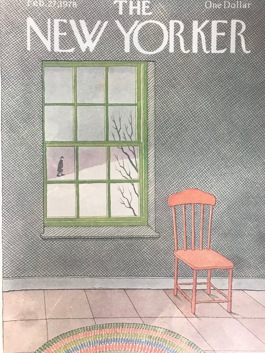 Rare - January 27, 1978 - The NEW YORKER Magazine original cover