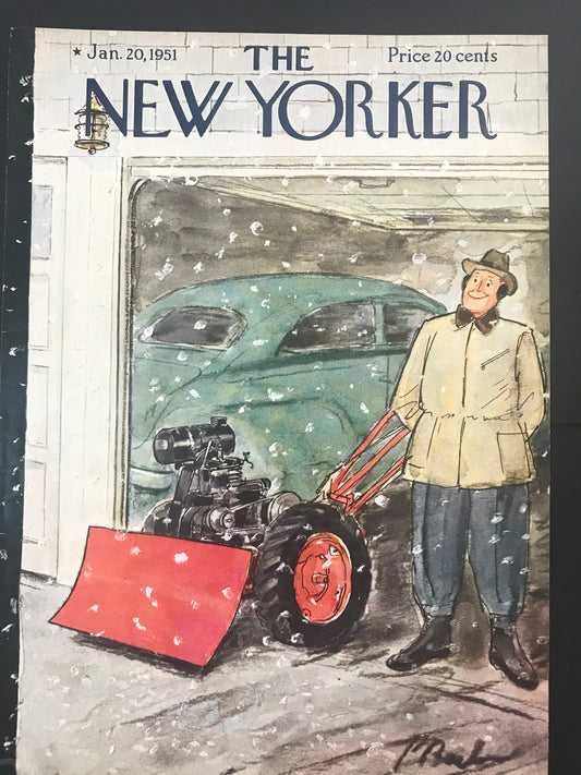 NEW YORKER Magazine cover - January 20, 1951