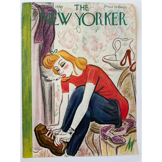 Very Rare, Very old NEW YORKER Magazine original cover - January 29, 1944