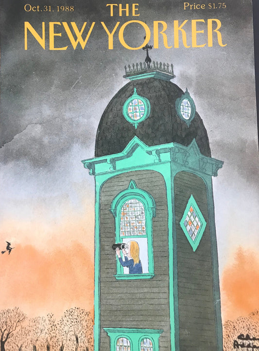 The NEW YORKER cover only - October 31, 1988