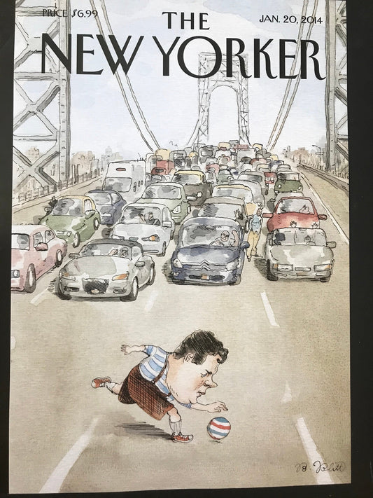 January 20, 2014 - The NEW YORKER Magazine original cover