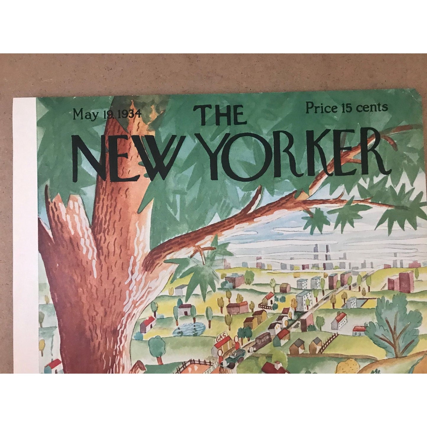 Rare - May 19, 1934 - The NEW YORKER Magazine original cover - good condition