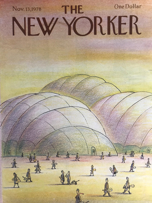 NEW YORKER Magazine cover - November 13, 1978