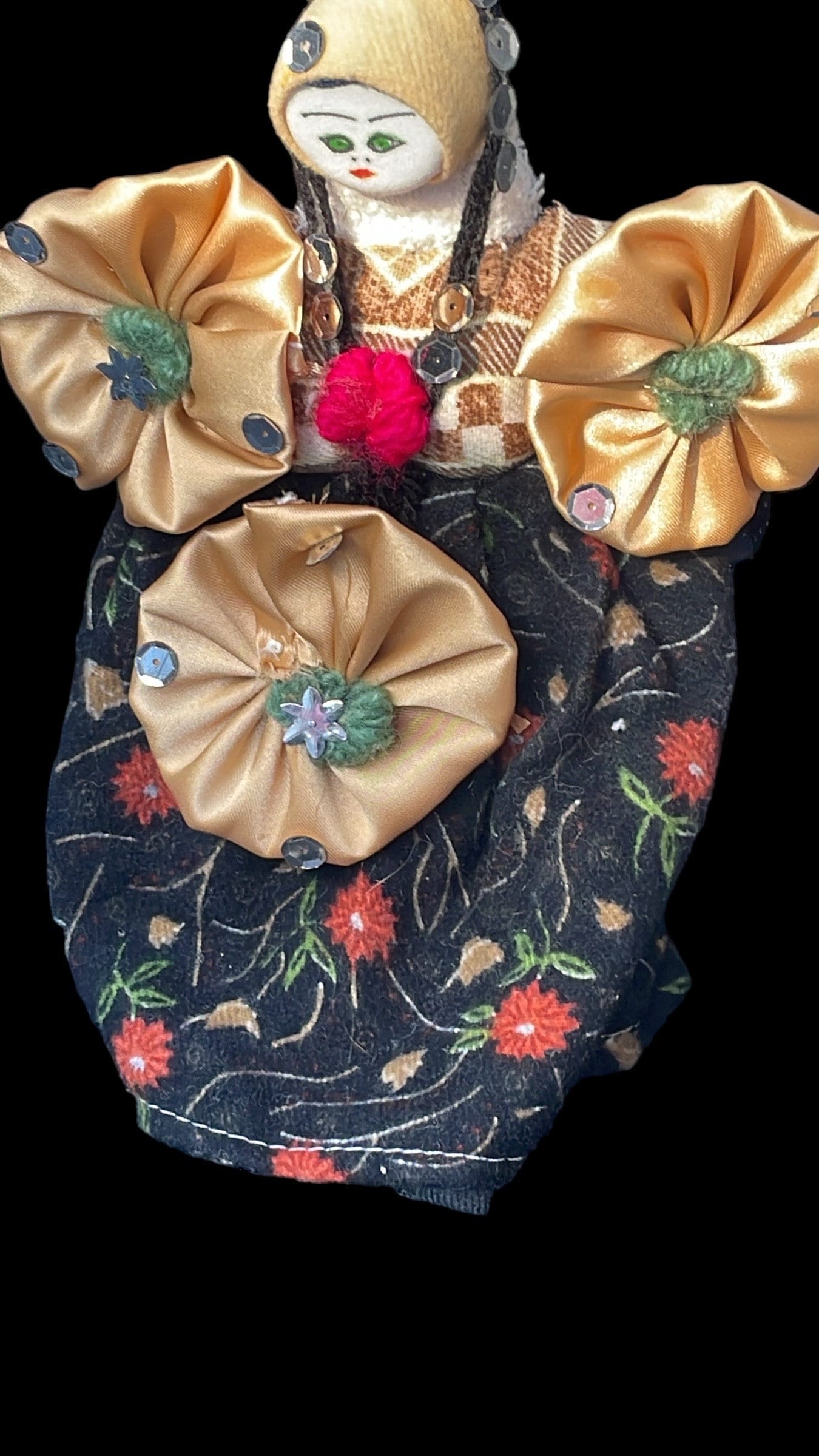 Turkish Soganli handmade folk art doll from Turkey