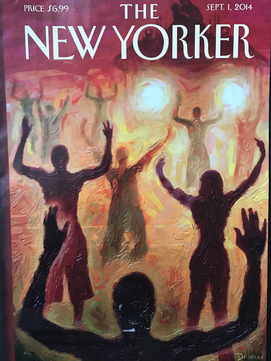 The NEW YORKER Magazine original cover - September 1, 2014