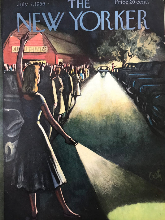 The NEW YORKER Magazine original cover - July 7, 1956