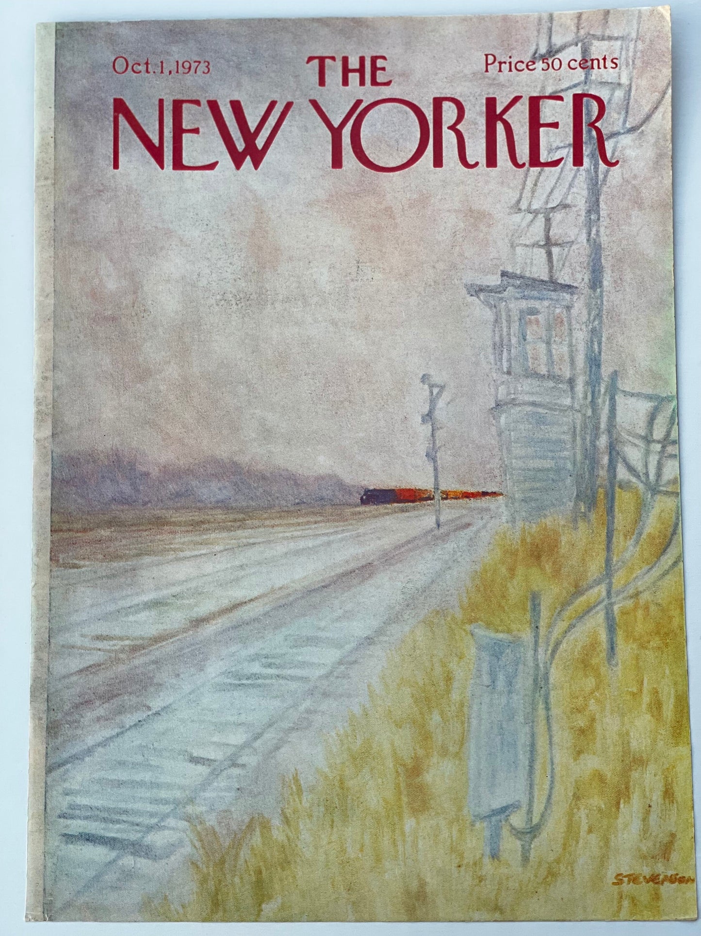 October 1, 1973 - The NEW YORKER Magazine original cover